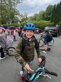 Boy on his bike