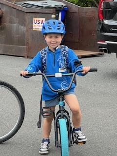 boy on his bike