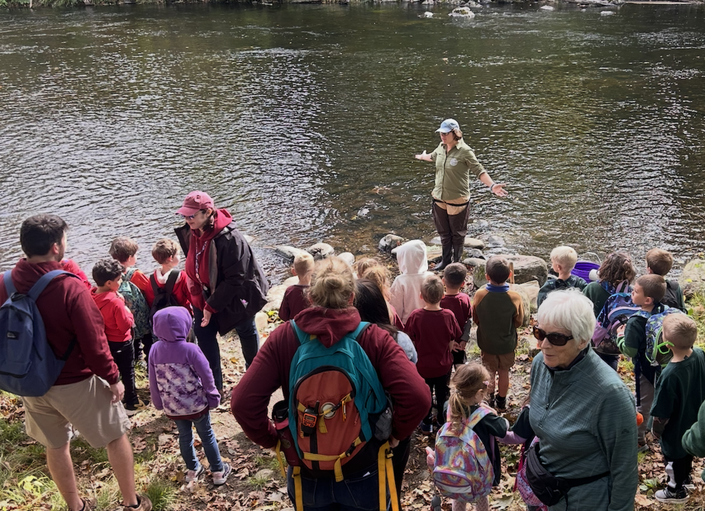 kindergarteners learned all about the Farmington River!