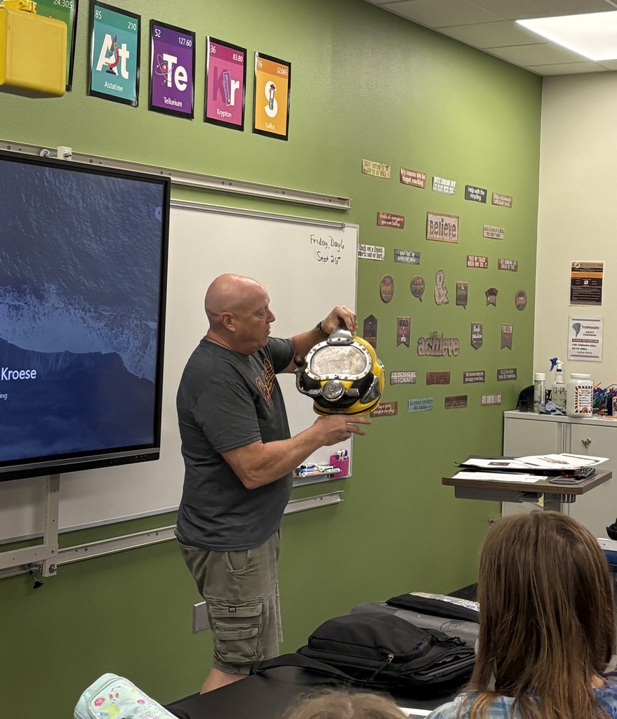 Keith Rohrs talking about being a diver