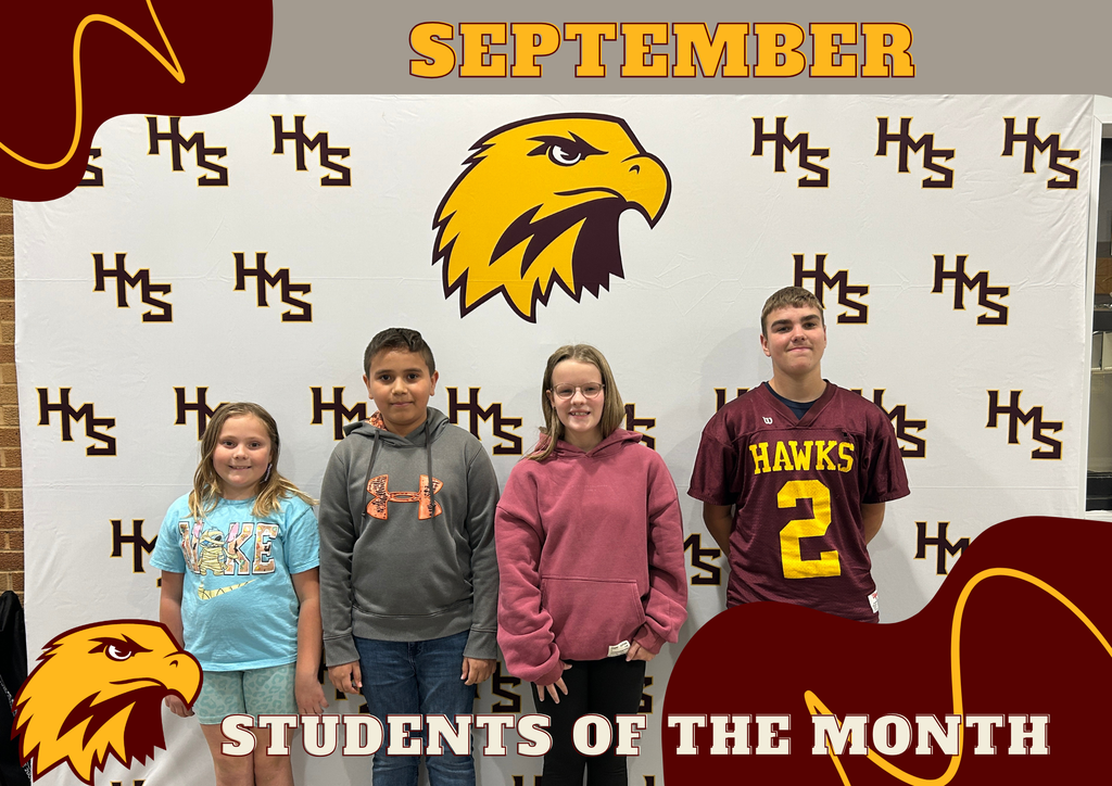 Middle School Students of the Month