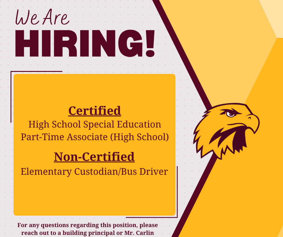 We're Hiring