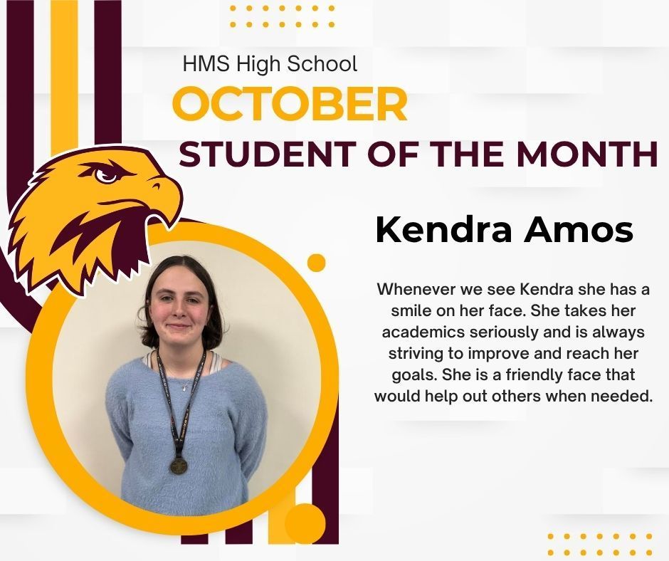 HS Student of the Month