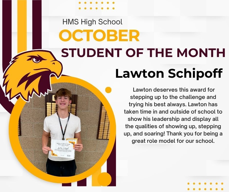 HS Student of the Month