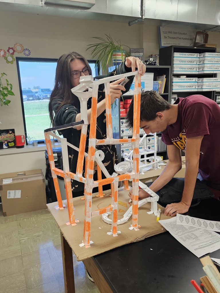 High School STEM rollercoasters