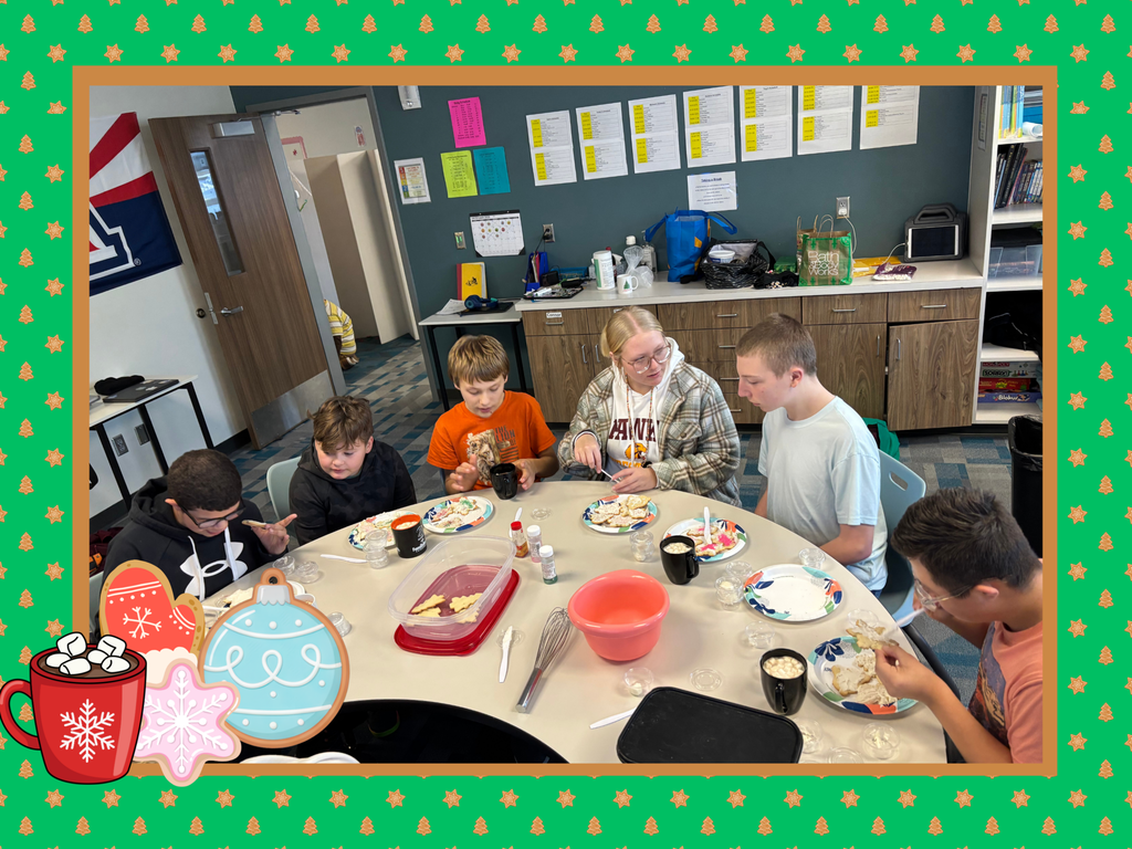 Decorating Cookies in Mr. Adkin's room