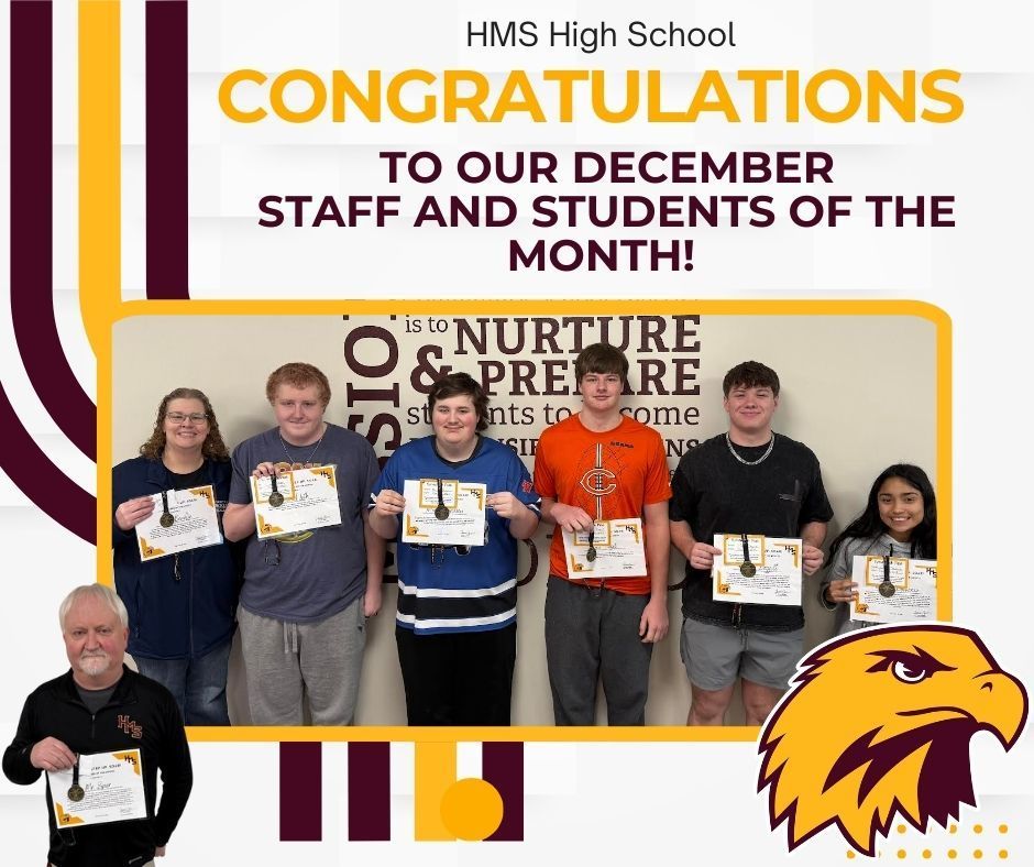 HS Student of the Month