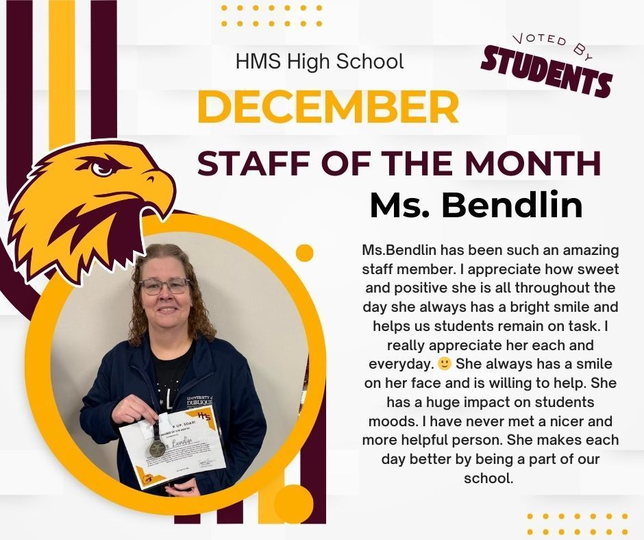 Staff of the Month