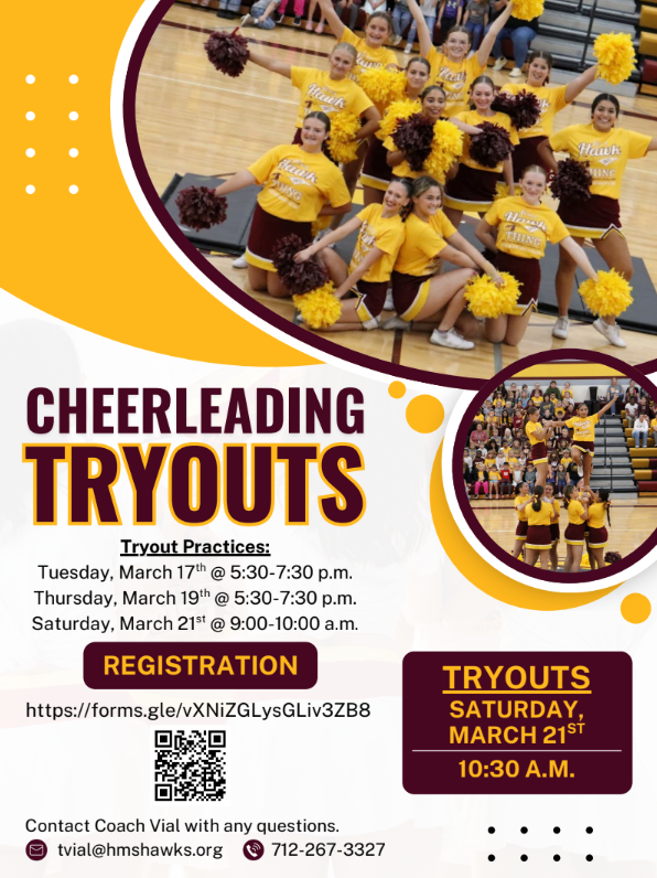 Cheerleading Tryouts