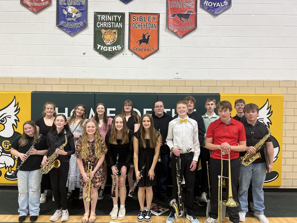 Middle and High School Band Students