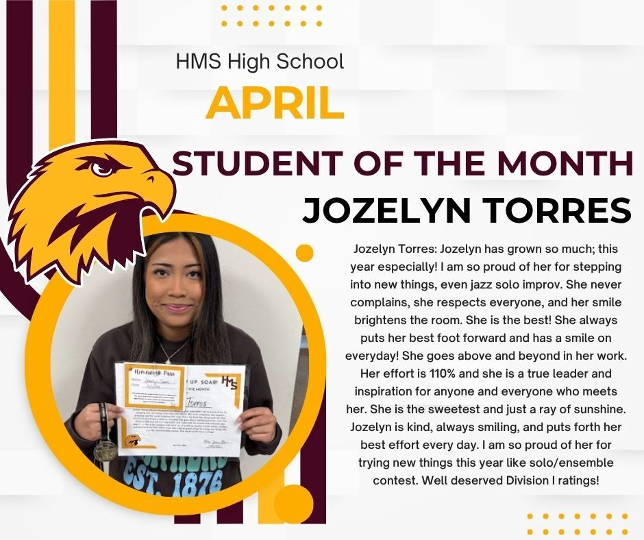 April SOTM HS