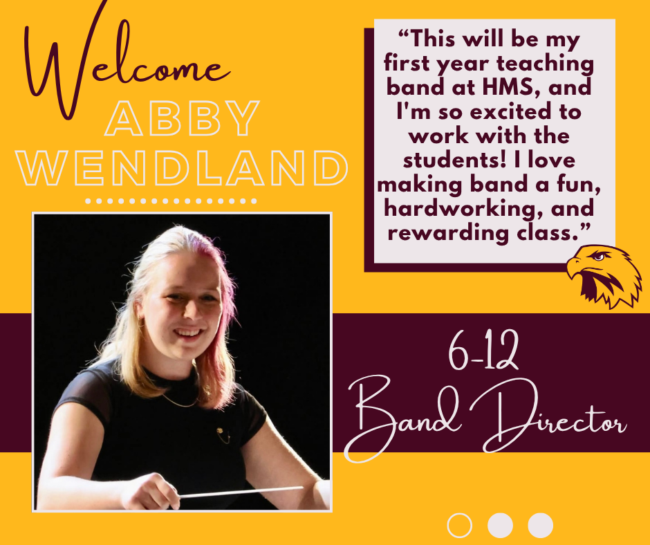 Welcome Abby Wendland
