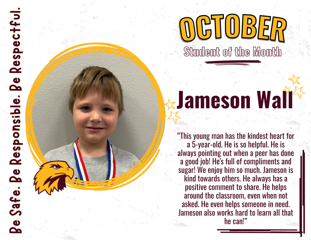 Elementary Student of the Month