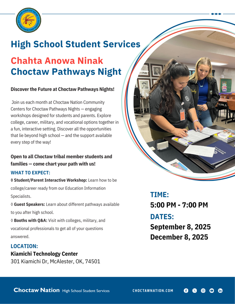 Choctaw Pathways Night
