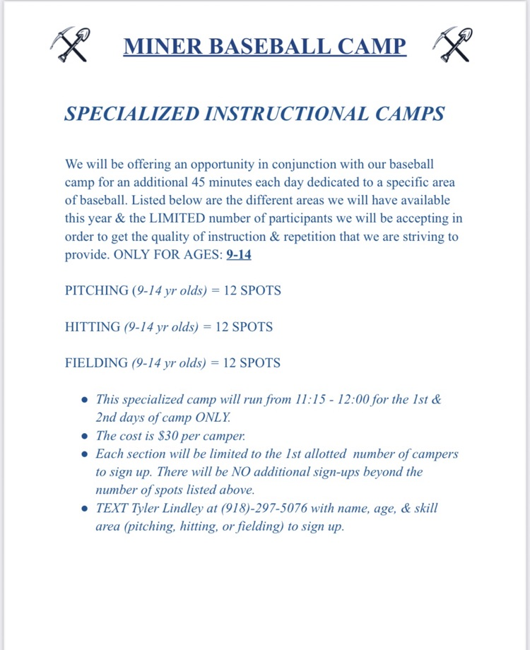 Youth Camp info