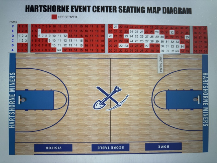 UPDATED Event Center Seat Map