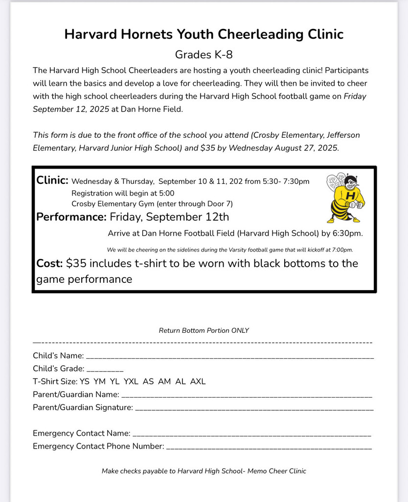 youth cheer clinic