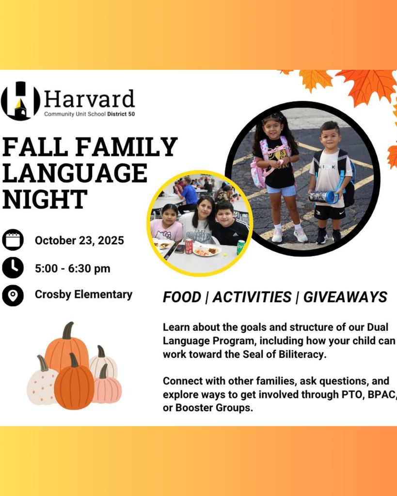 fall family language night