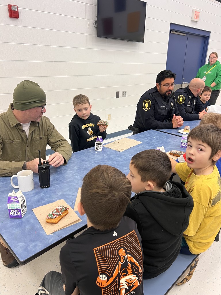 Breakfast with a police officer 