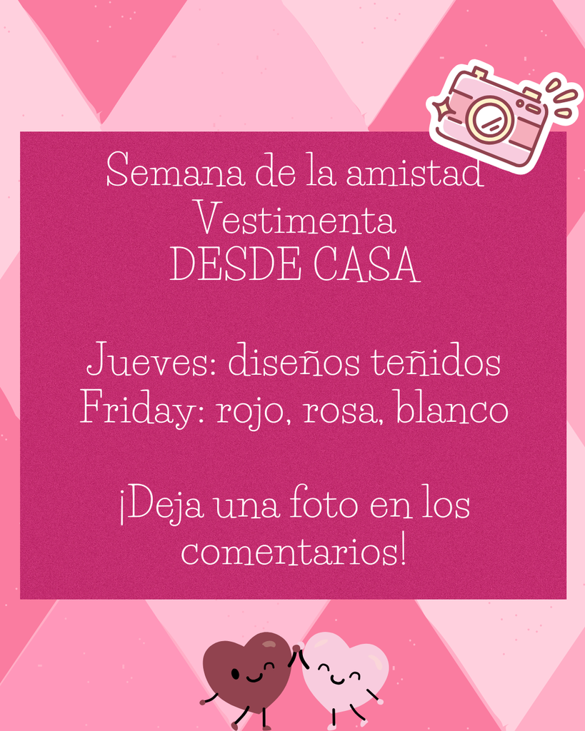 friendship week at home