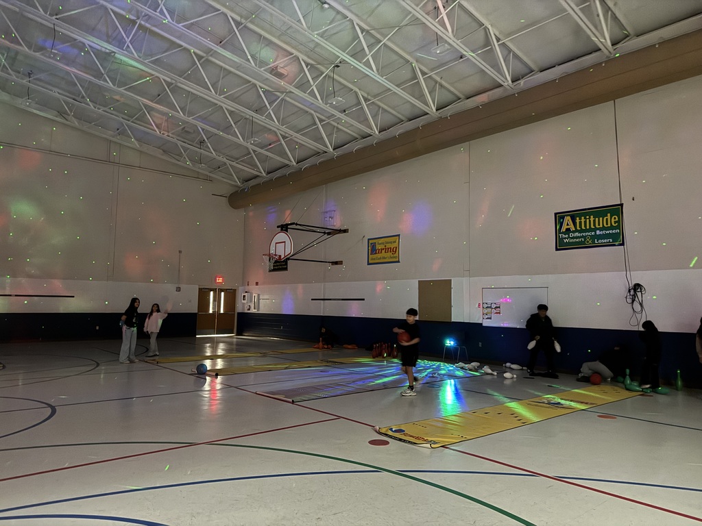 bowling in gym class
