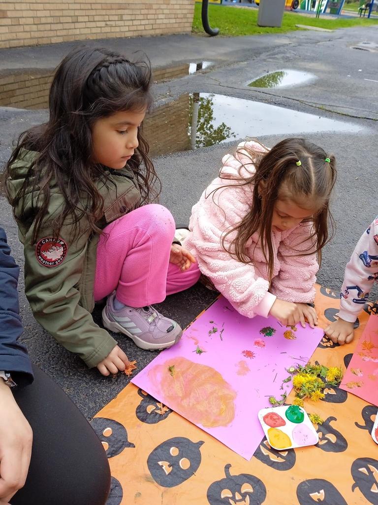 Paint with flowers