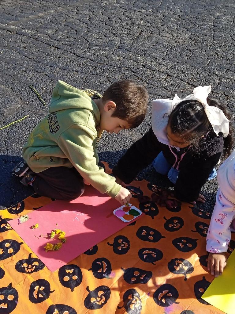 Paint with flowers