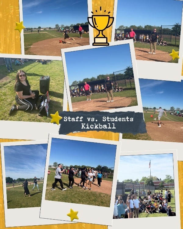 staff vs students kickball