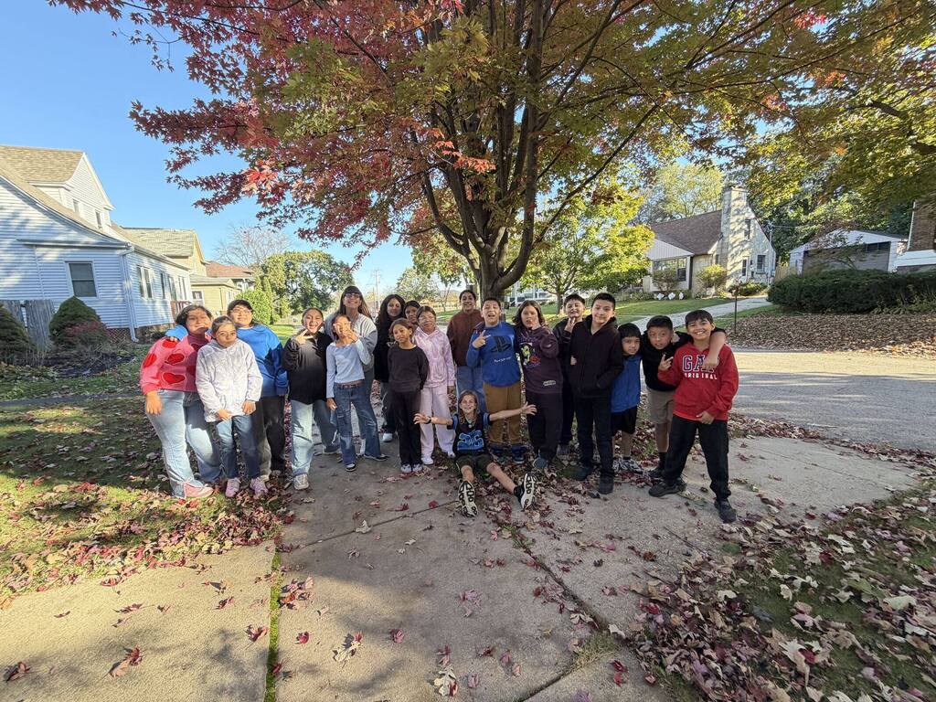 fall neighborhood stroll