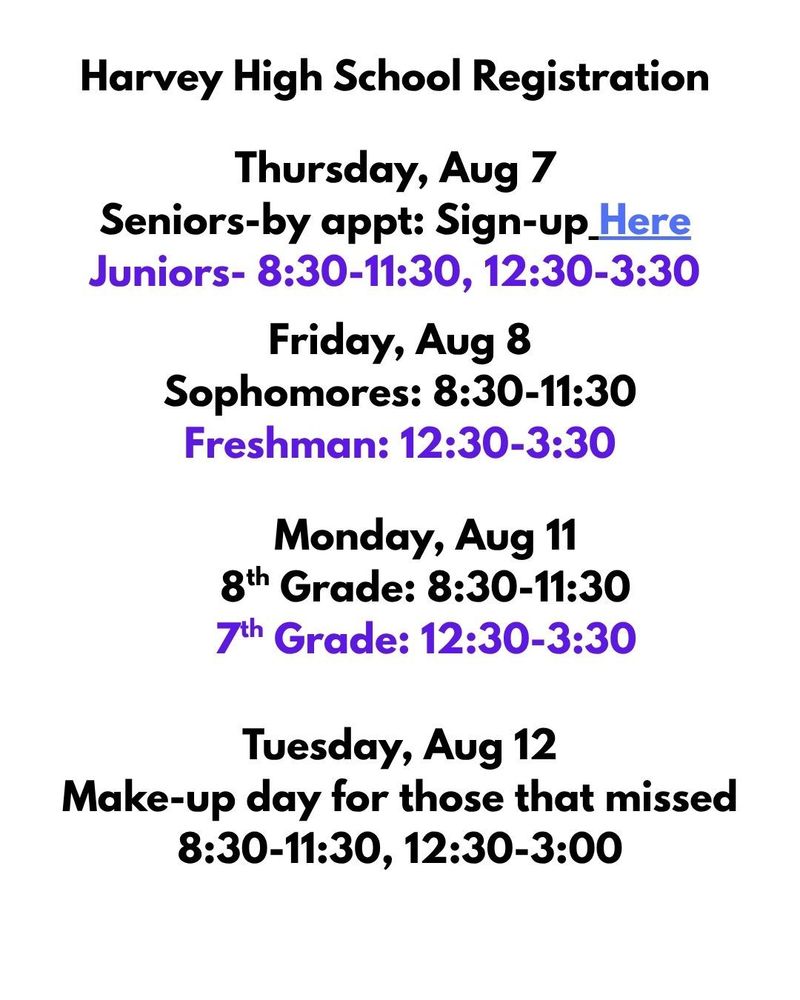 HHS Registration 2025