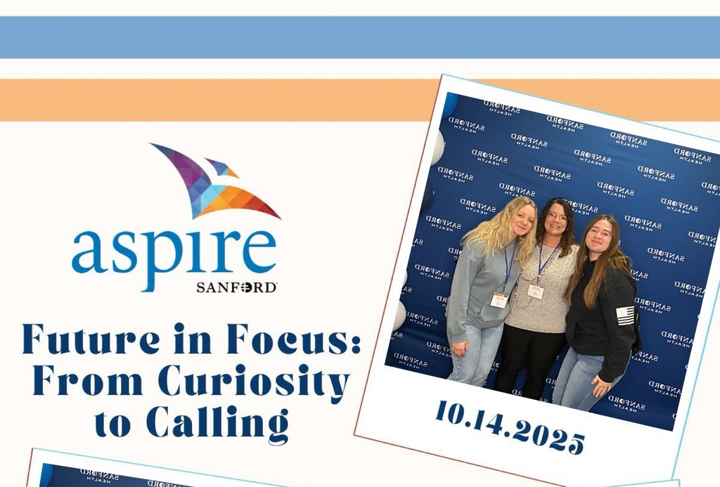 Seniors with Mrs. Galvin pose at the photo booth