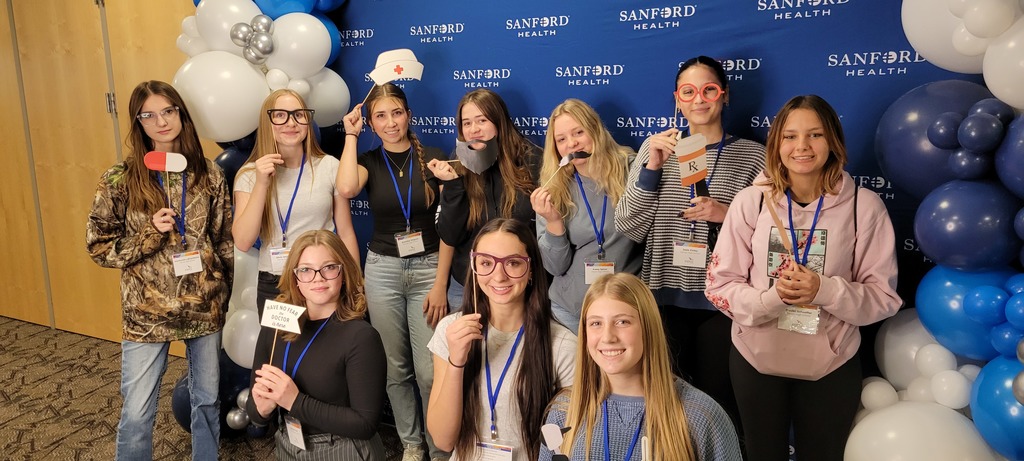 The girls at the photo booth!