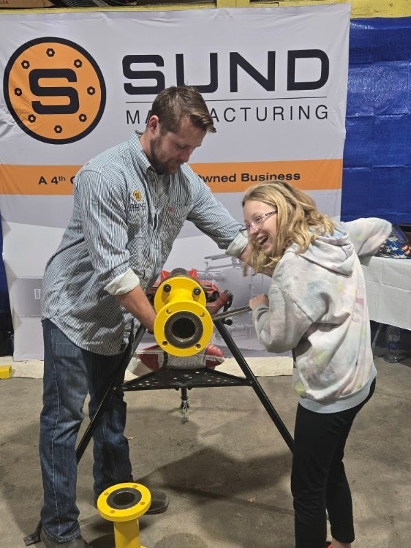 Hailee turning big bolts