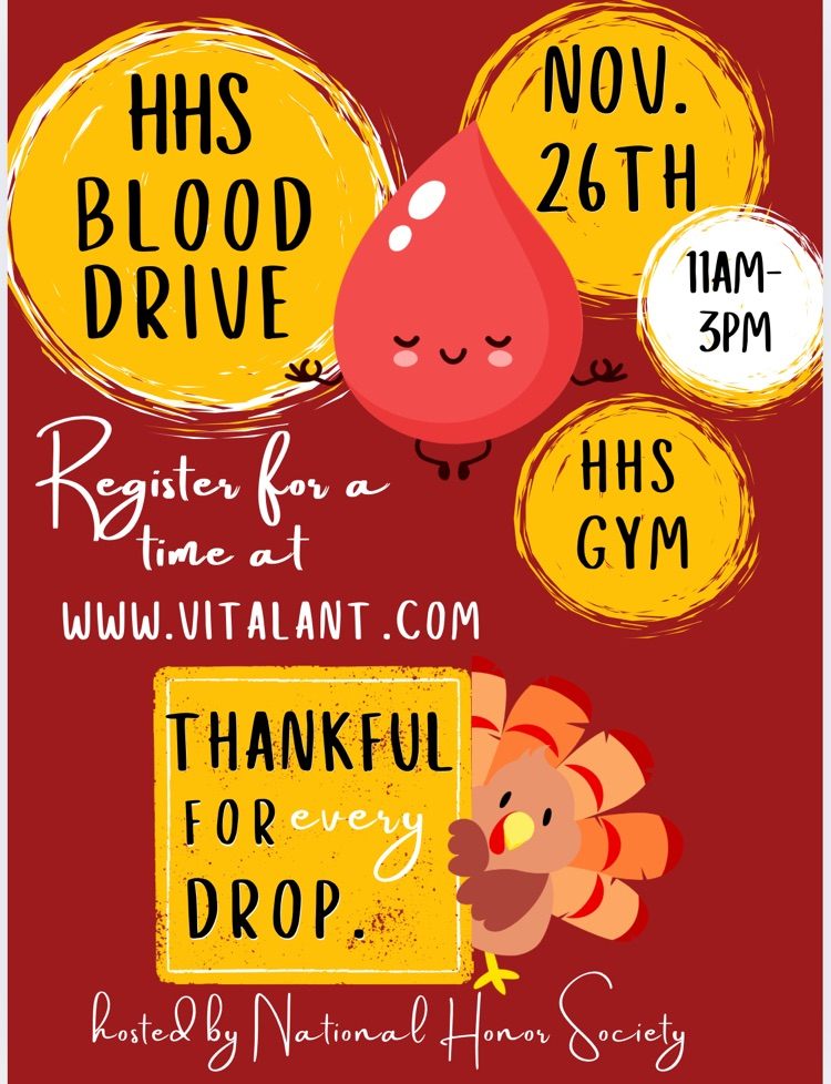 blood drive poster