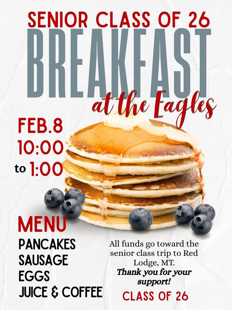 Senior Class breakfast