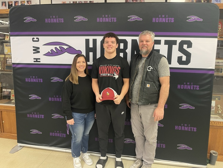 congratulations Nixon. Valley City State Vikings