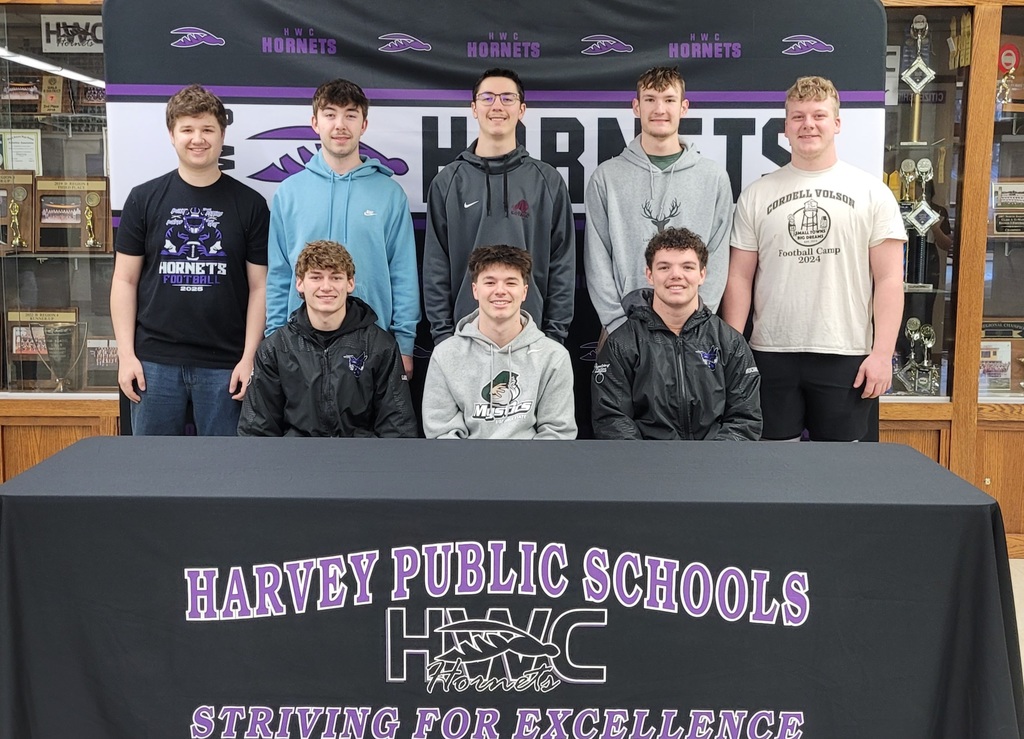 Jaxon and his fellow senior teammates