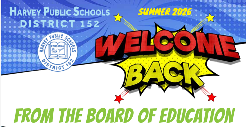 Welcome back newsletter