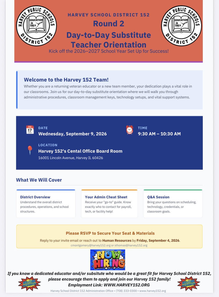 District Announcement 