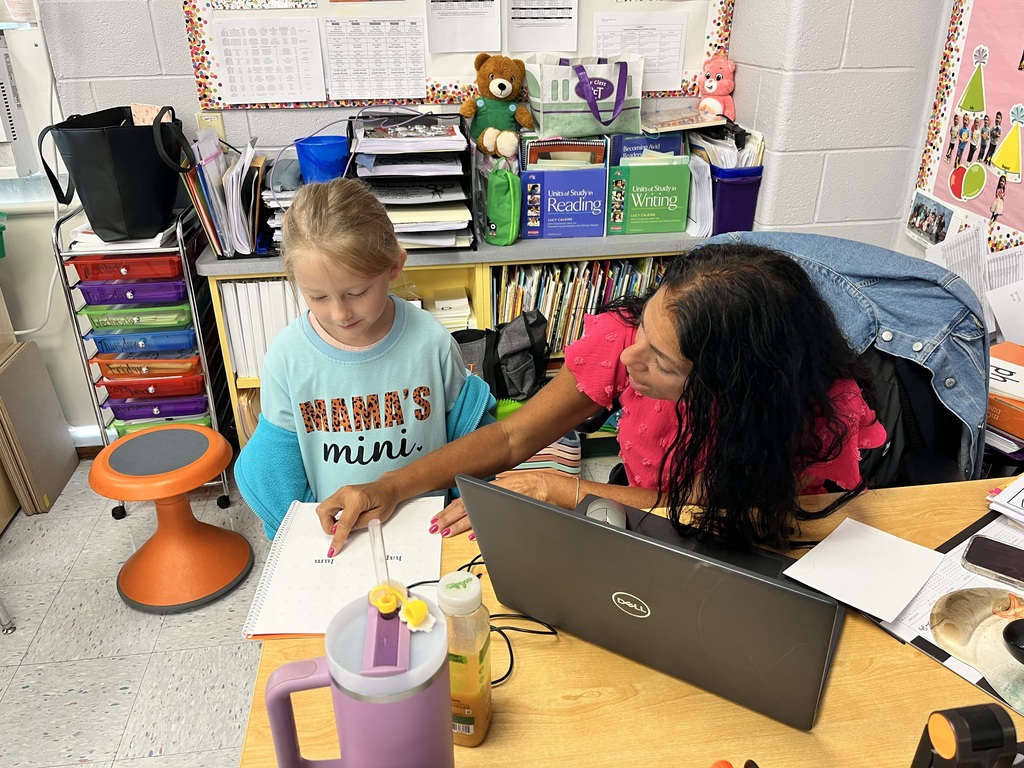 Teacher Assessing Student Using Dibles