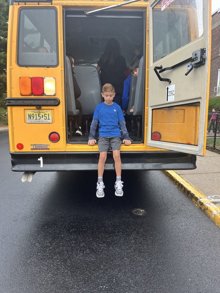 Student exiting Bus