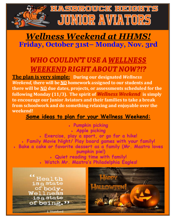 Wellness Weekend Flyer