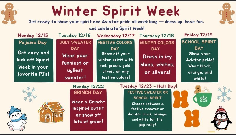 Winter Spirit Week 