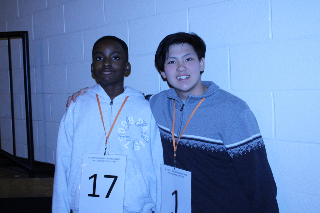 Spellers posing for a photo. 