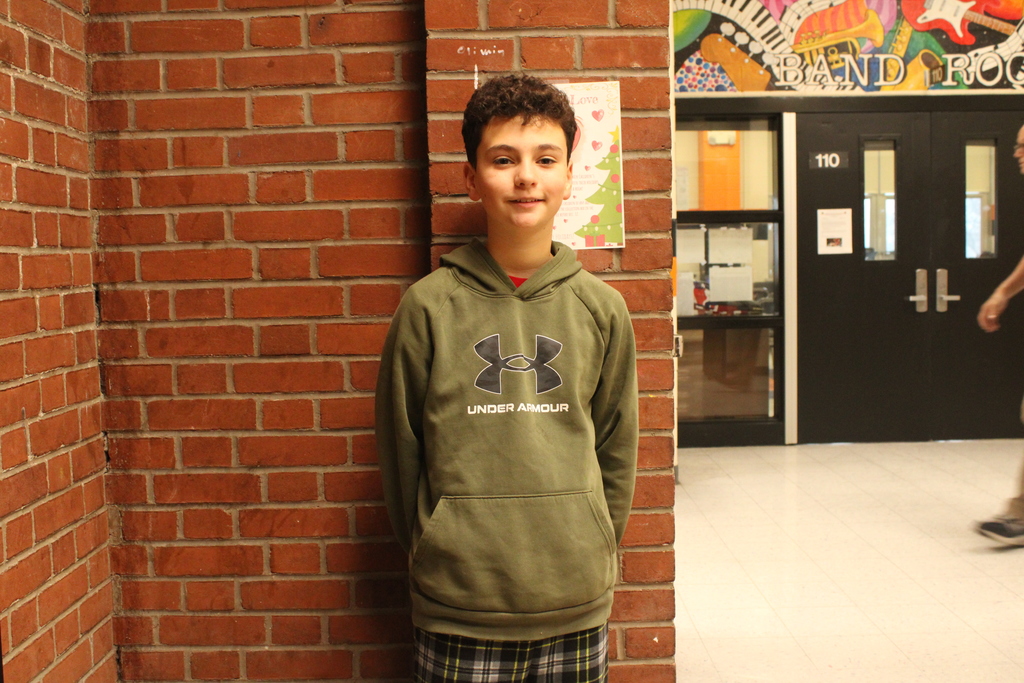 Students posing in their pajamas! 