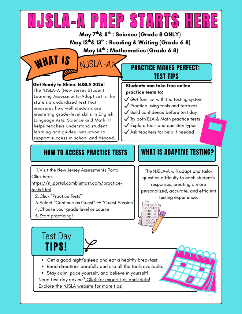 NJSLA Test Prep