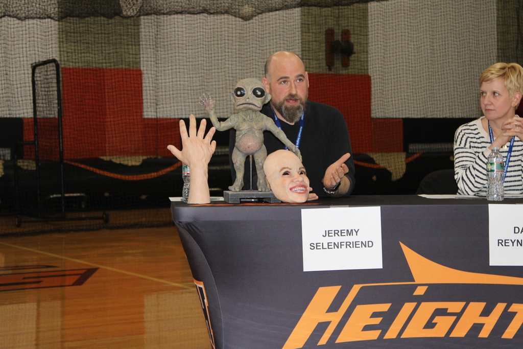 Presenter at Career Day.