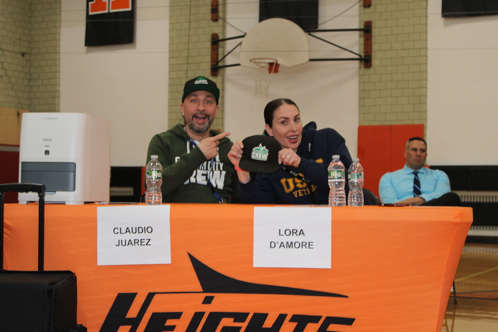 Presenters at Career Day.