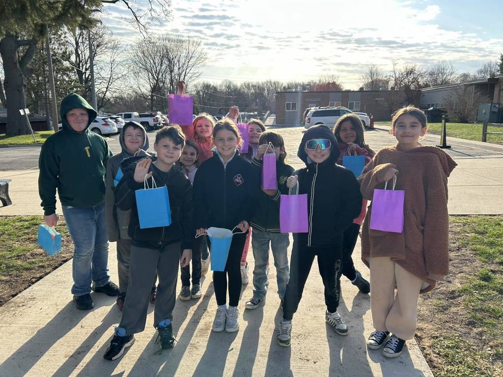 Southeastern Elementary PTO Easter egg hunt