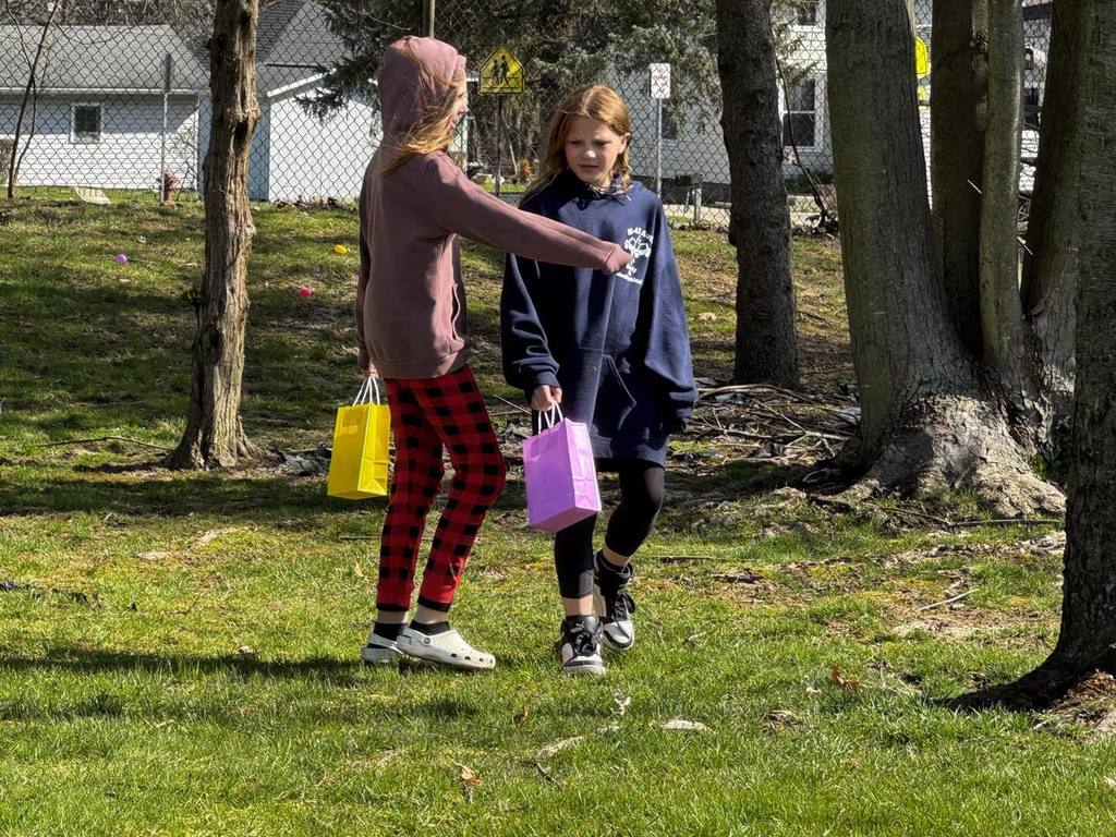 Southeastern Elementary PTO Easter egg hunt
